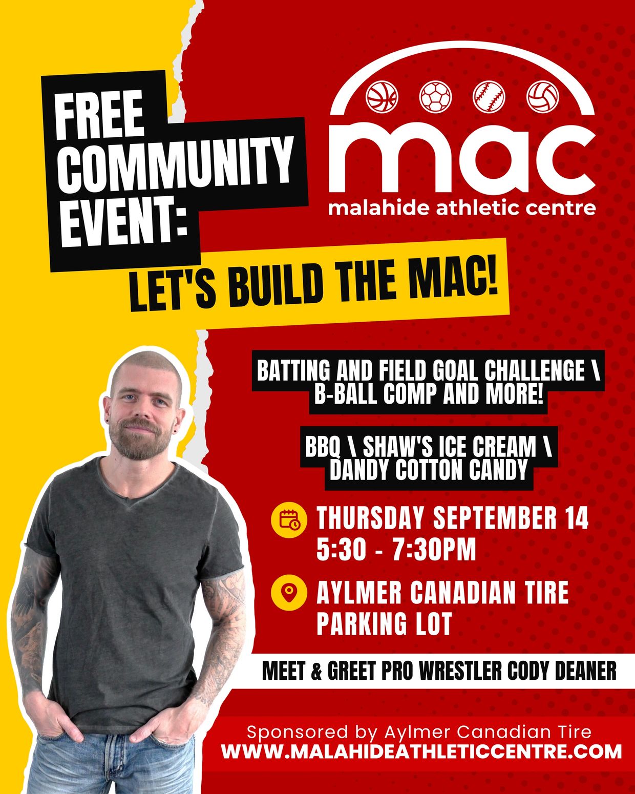 events Malahide Athletic Centre